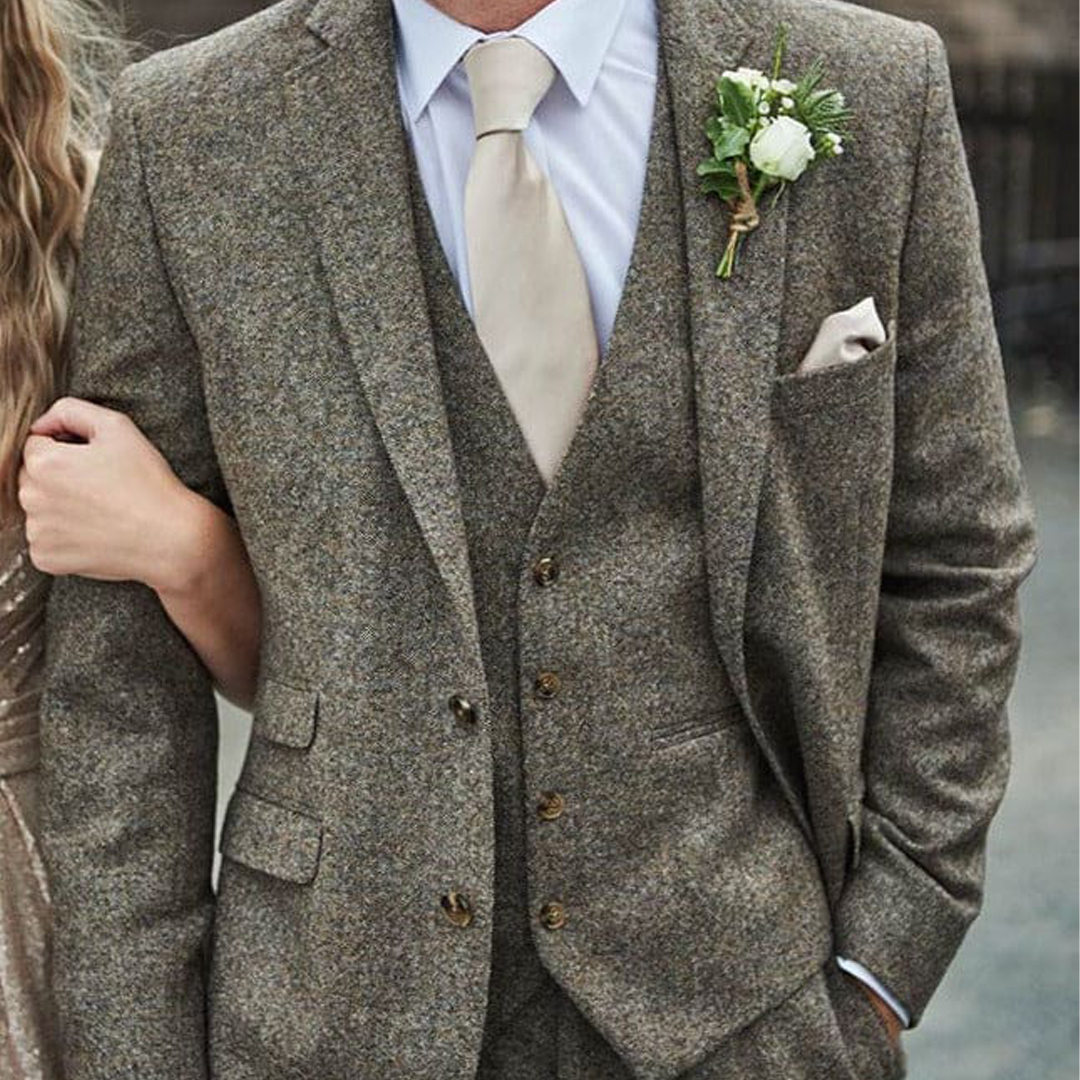 Charcoal Wool Suit